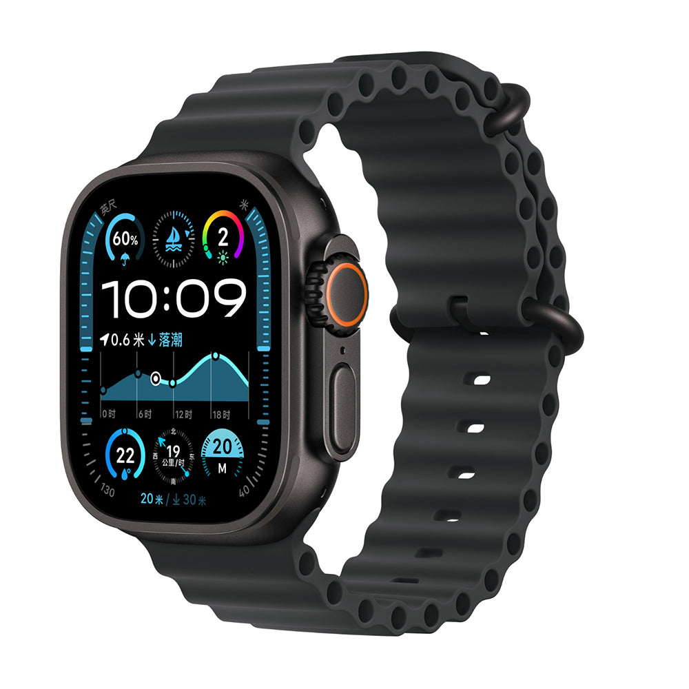 Apple Watch Ultra 49mm Zore KRD-75 Silikon Kordon Kırmızı