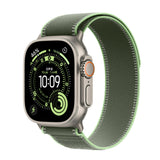 Apple Watch Ultra 49mm Zore KRD-77 Hasır Kordon Açık Yeşil