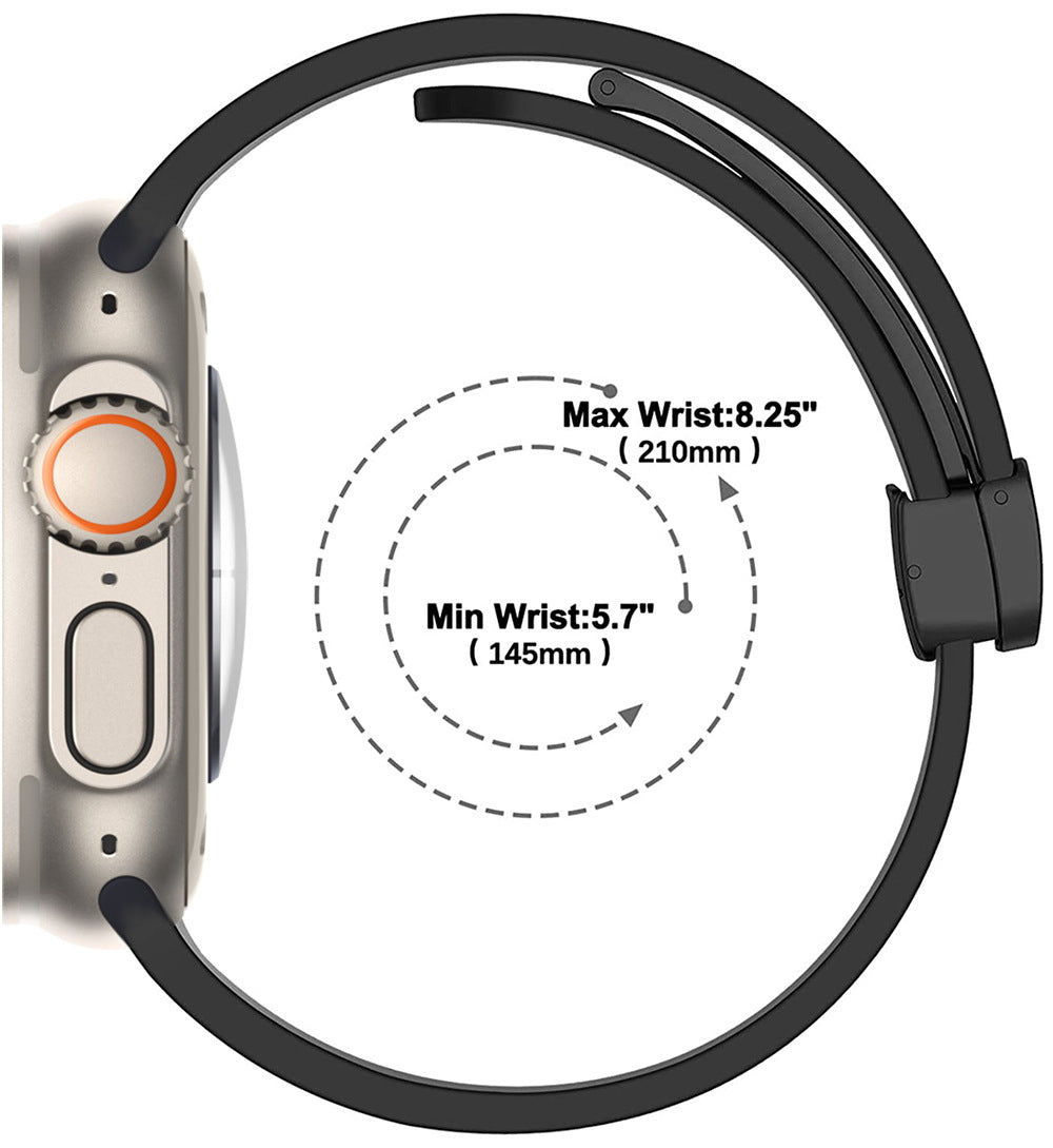 Apple Watch Ultra 49mm Zore KRD-84 Silikon Kordon Pembe