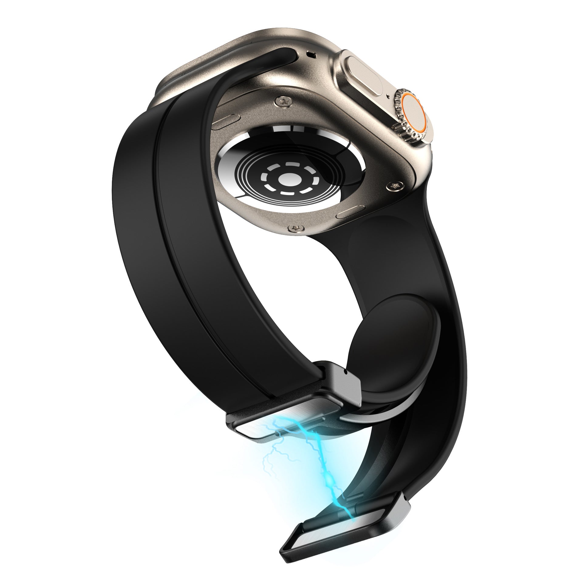 Apple Watch Ultra 49mm Zore KRD-84 Silikon Kordon Lacivert