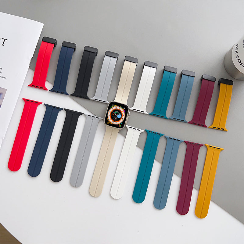 Apple Watch Ultra 49mm Zore KRD-84 Silikon Kordon Beyaz