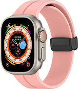 Apple Watch Ultra 49mm Zore KRD-84 Silikon Kordon Rose Gold