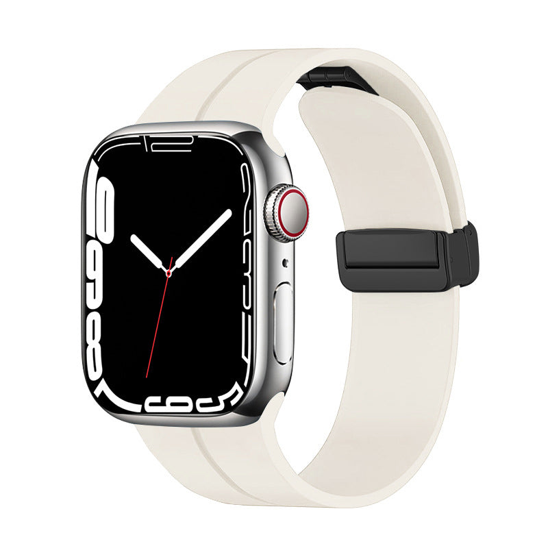 Apple Watch Ultra 49mm Zore KRD-84 Silikon Kordon Soft White