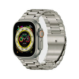 Apple Watch Ultra 49mm Zore KRD-93 Metal Kordon Titanyum
