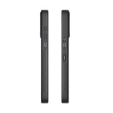 iPhone 15 Pro Kılıf Özelleştirilebilir 3 Fonksiyonlu Bluetooth Bağlantılı Bitmo Lab Bangcase Akıllı M-safe Kapak Siyah