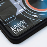 iPhone 15 Pro Kılıf Özelleştirilebilir 3 Fonksiyonlu Bluetooth Bağlantılı Bitmo Lab Bangcase Akıllı M-safe Kapak Siyah