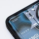 iPhone 15 Pro Kılıf Özelleştirilebilir 3 Fonksiyonlu Bluetooth Bağlantılı Bitmo Lab Bangcase Akıllı M-safe Kapak Siyah