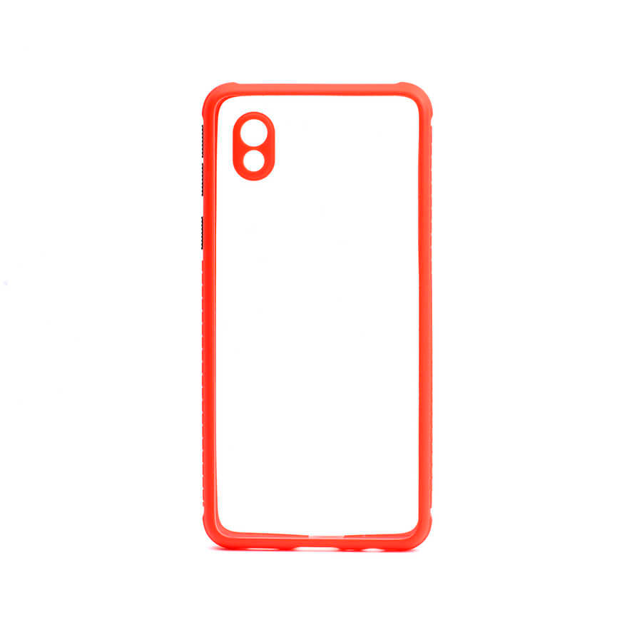 Galaxy A01 Core Kılıf Zore Kaff Kapak Kırmızı