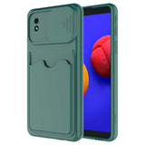 Galaxy A01 Core Kılıf Zore Kartix Kapak Kırmızı