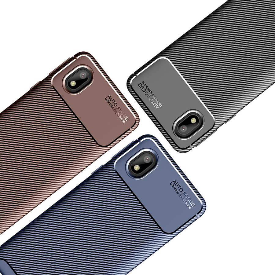 Galaxy A01 Core Kılıf Zore Negro Silikon Kapak Lacivert