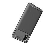 Galaxy A01 Core Kılıf Zore Negro Silikon Kapak Siyah