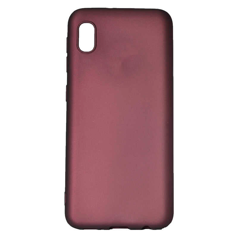 Galaxy A01 Core Kılıf Zore Premier Silikon Kapak Kırmızı