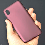 Galaxy A01 Core Kılıf Zore Premier Silikon Kapak Kırmızı