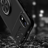 Galaxy A01 Core Kılıf Zore Ravel Silikon Kapak Siyah-Mavi