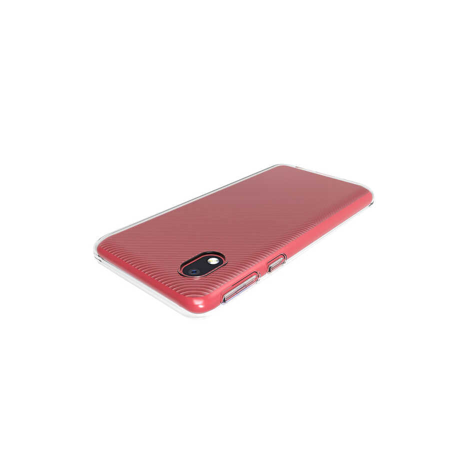 Galaxy A01 Core Kılıf Zore Süper Silikon Kapak Renksiz