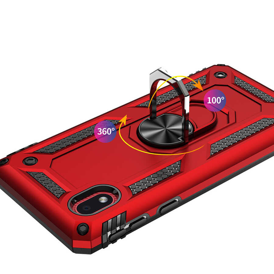 Galaxy A01 Core Kılıf Zore Vega Kapak Siyah
