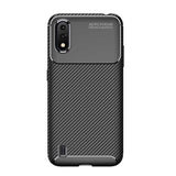 Galaxy A01 Kılıf Zore Negro Silikon Kapak Kahverengi