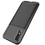 Galaxy A01 Kılıf Zore Negro Silikon Kapak Kahverengi