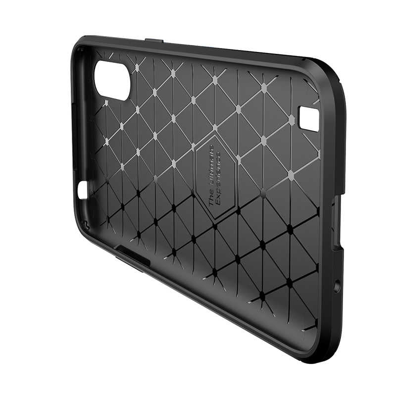 Galaxy A01 Kılıf Zore Negro Silikon Kapak Lacivert