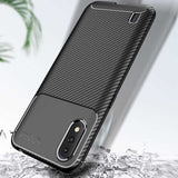 Galaxy A01 Kılıf Zore Negro Silikon Kapak Kahverengi