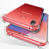Galaxy A01 Kılıf Zore Nitro Anti Shock Silikon Renksiz