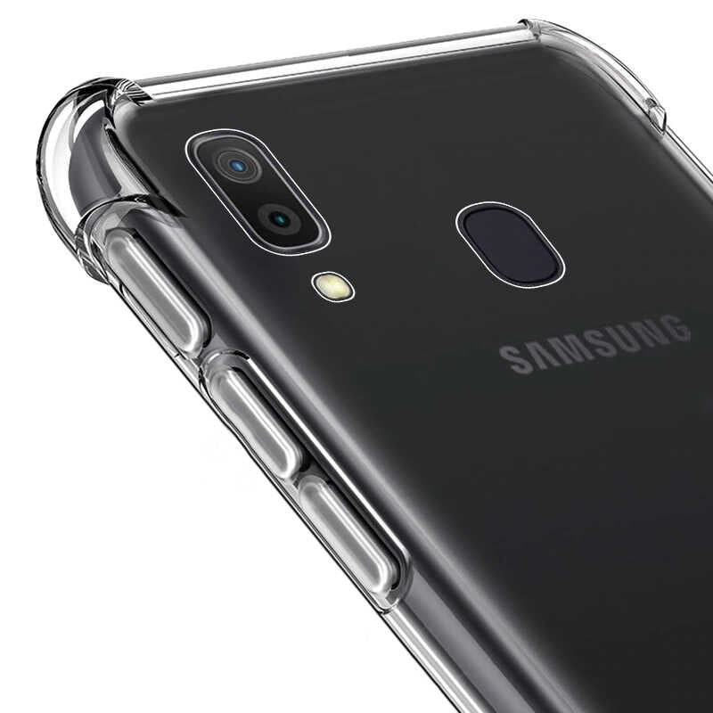 Galaxy A01 Kılıf Zore Nitro Anti Shock Silikon Renksiz