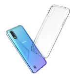 Galaxy A01 Kılıf Zore Süper Silikon Kapak Renksiz