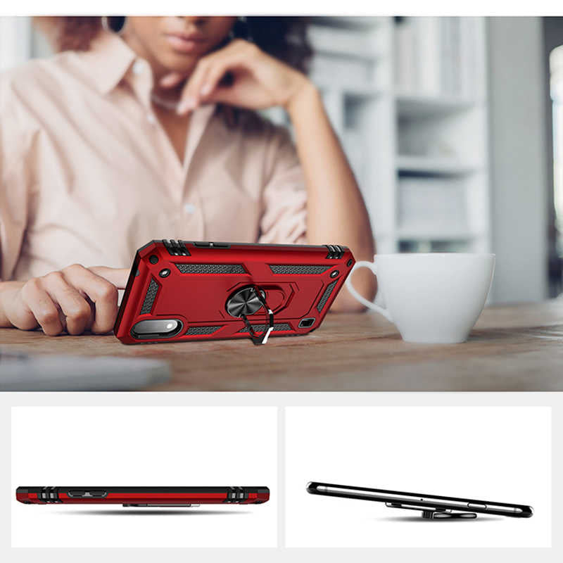Galaxy A01 Kılıf Zore Vega Kapak Siyah