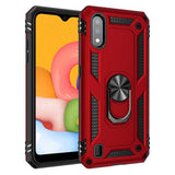 Galaxy A01 Kılıf Zore Vega Kapak Kırmızı