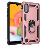 Galaxy A01 Kılıf Zore Vega Kapak Rose Gold