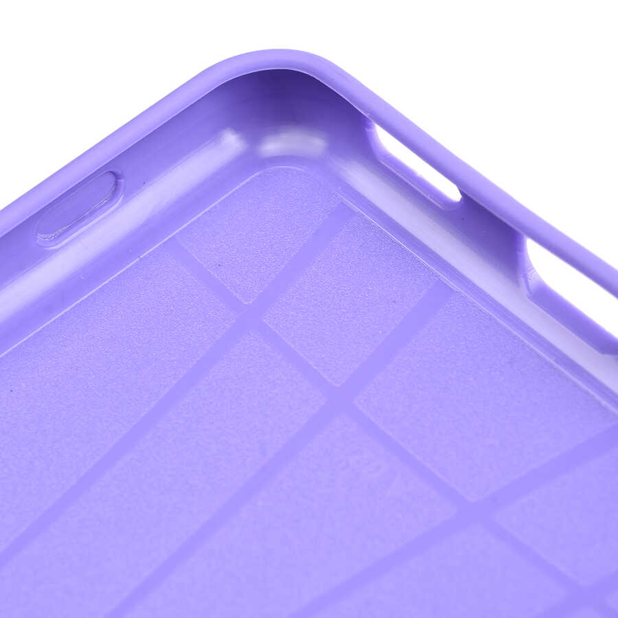 Galaxy A02 Kılıf Zore Biye Silikon Siyah