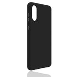 Galaxy A02 Kılıf Zore Biye Silikon Siyah