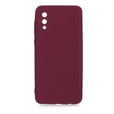 Galaxy A02 Kılıf Zore Mara Lansman Kapak Koyu Mor