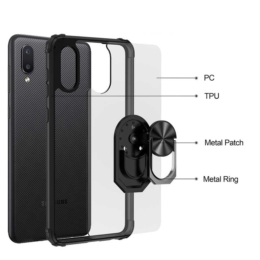 Galaxy A02 Kılıf Zore Mola Kapak Lacivert