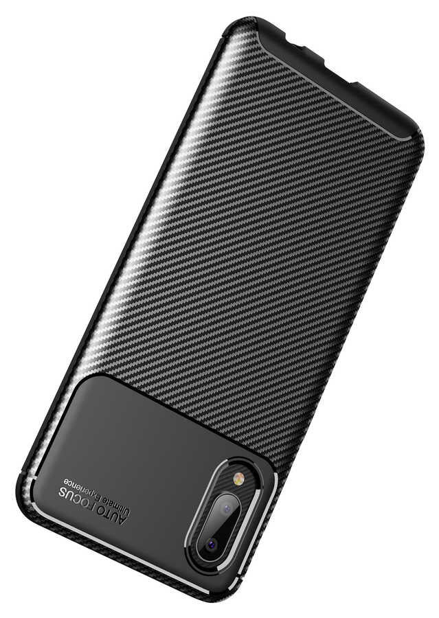 Galaxy A02 Kılıf Zore Negro Silikon Kapak Siyah