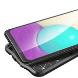Galaxy A02 Kılıf Zore Niss Silikon Kapak Lacivert