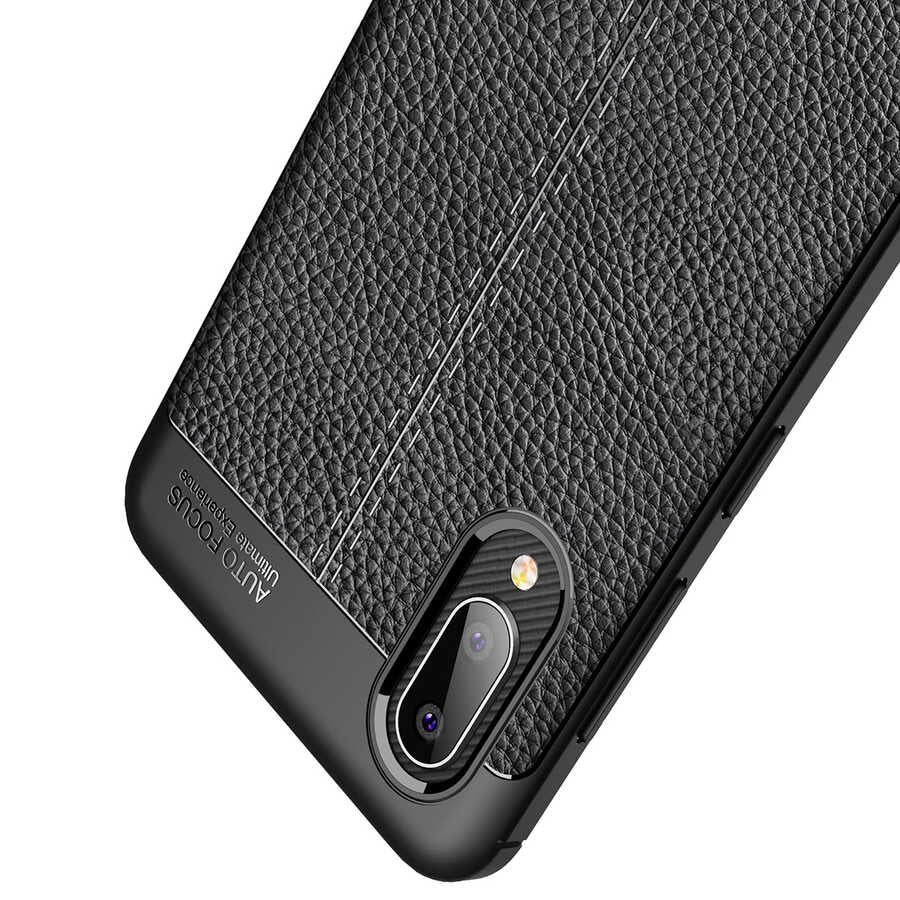 Galaxy A02 Kılıf Zore Niss Silikon Kapak Siyah