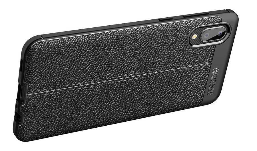 Galaxy A02 Kılıf Zore Niss Silikon Kapak Siyah