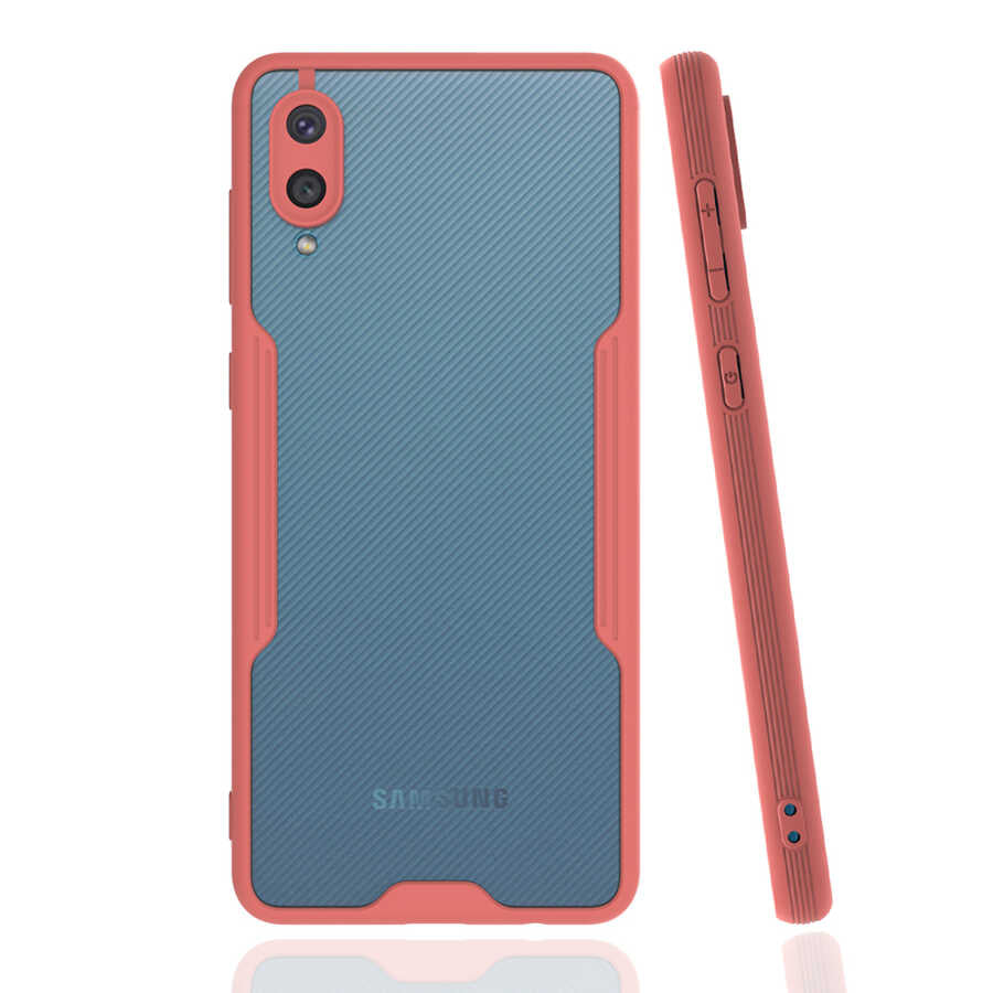 Galaxy A02 Kılıf Zore Parfe Kapak Siyah