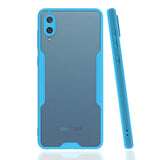 Galaxy A02 Kılıf Zore Parfe Kapak Mavi