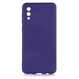 Galaxy A02 Kılıf Zore Premier Silikon Kapak Lacivert