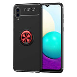 Galaxy A02 Kılıf Zore Ravel Silikon Kapak Siyah