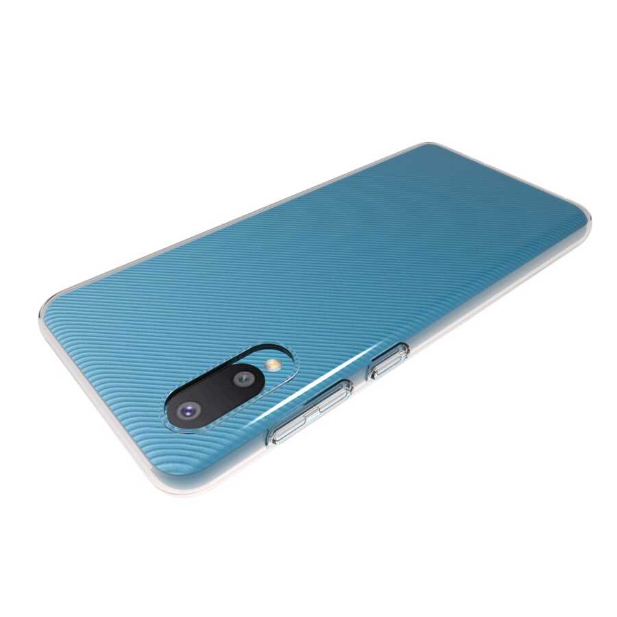 Galaxy A02 Kılıf Zore Süper Silikon Kapak Renksiz