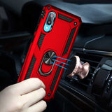 Galaxy A02 Kılıf Zore Vega Kapak Kırmızı