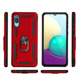 Galaxy A02 Kılıf Zore Vega Kapak Kırmızı