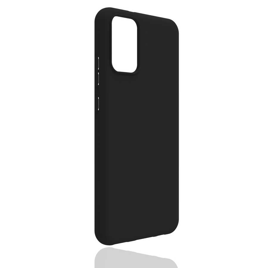 Galaxy A02S Kılıf Zore Biye Silikon Siyah