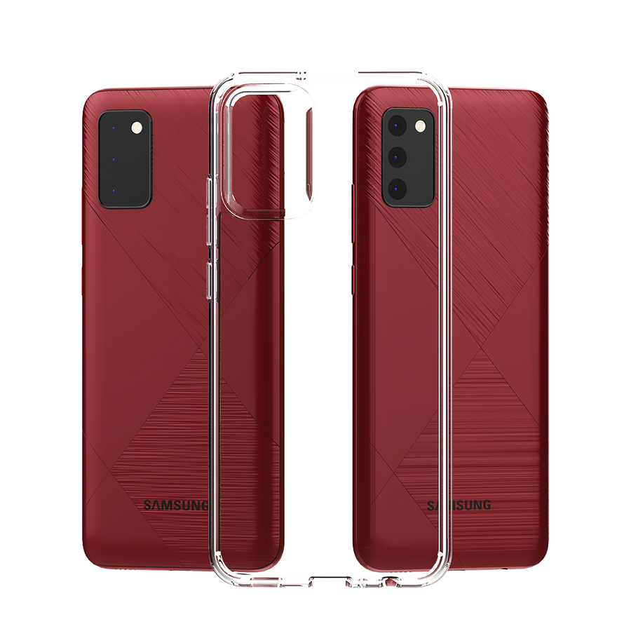 Galaxy A02S Kılıf Zore Coss Kapak Renksiz