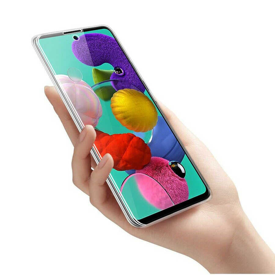 Galaxy A02S Kılıf Zore Enjoy Kapak Renksiz