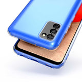 Galaxy A02S Kılıf Zore Kamera Korumalı Süper Silikon Kapak Renksiz