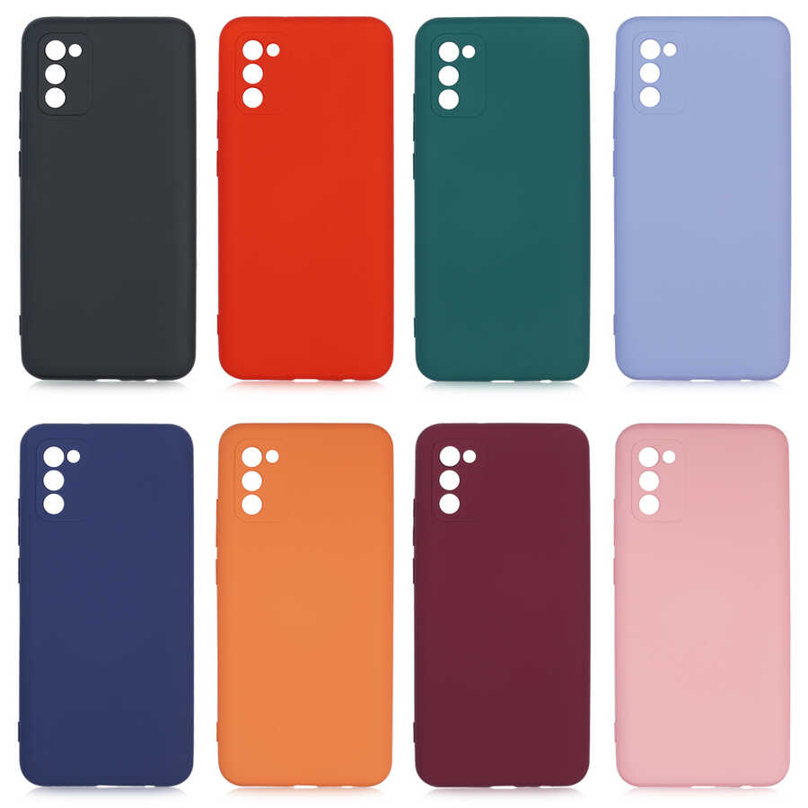 Galaxy A02S Kılıf Zore Mara Lansman Kapak Siyah